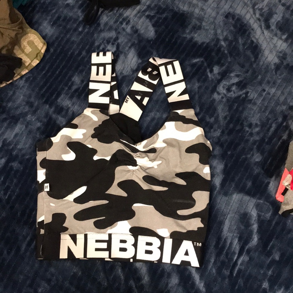 Workout crop top/sports bra